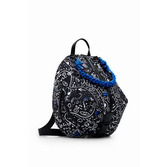 Desigual Black Polyurethane Women Backpack